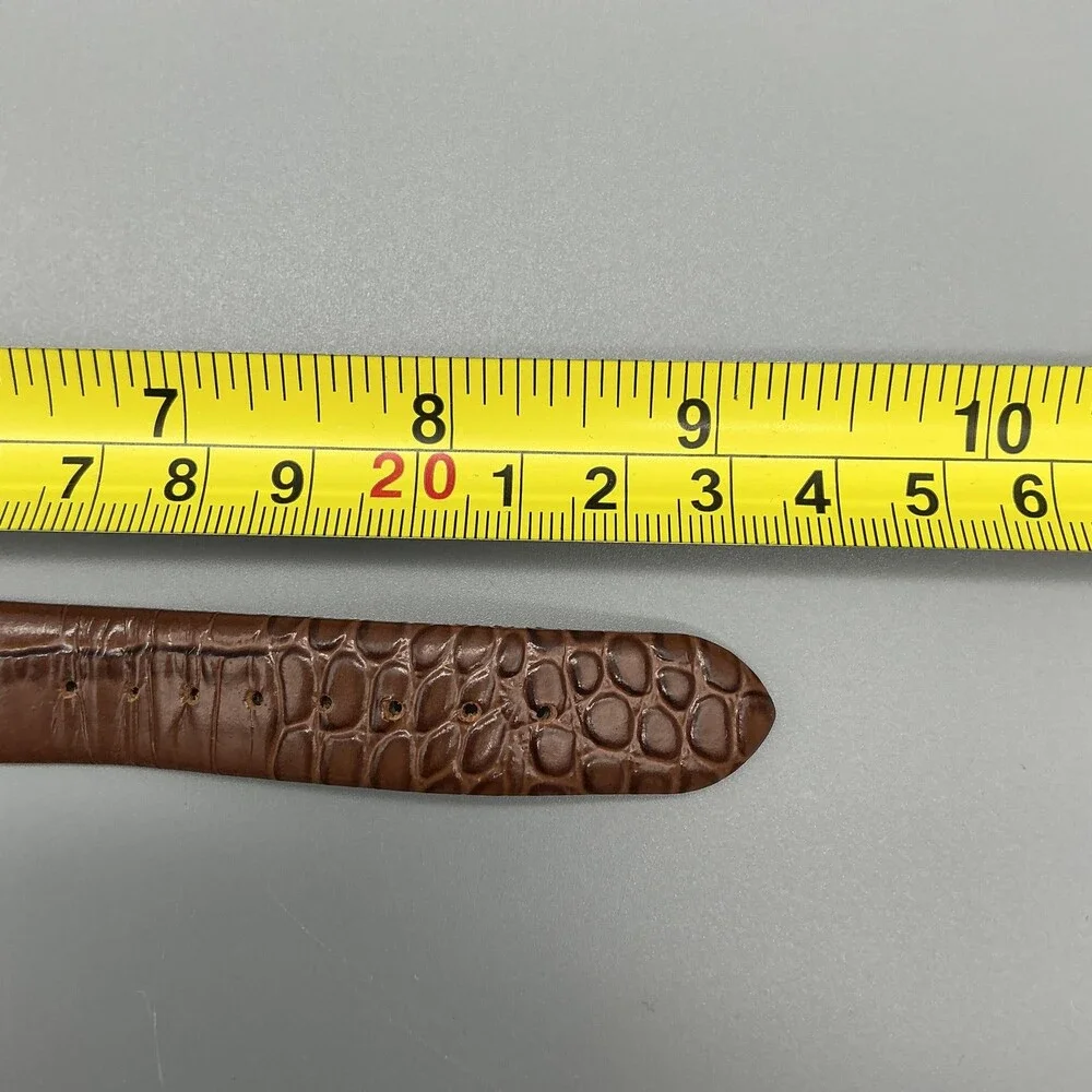 Origami Owl Womens Watch 24mm Chocolate Living Story Teller Crystals New Battery - Picture 15 of 15